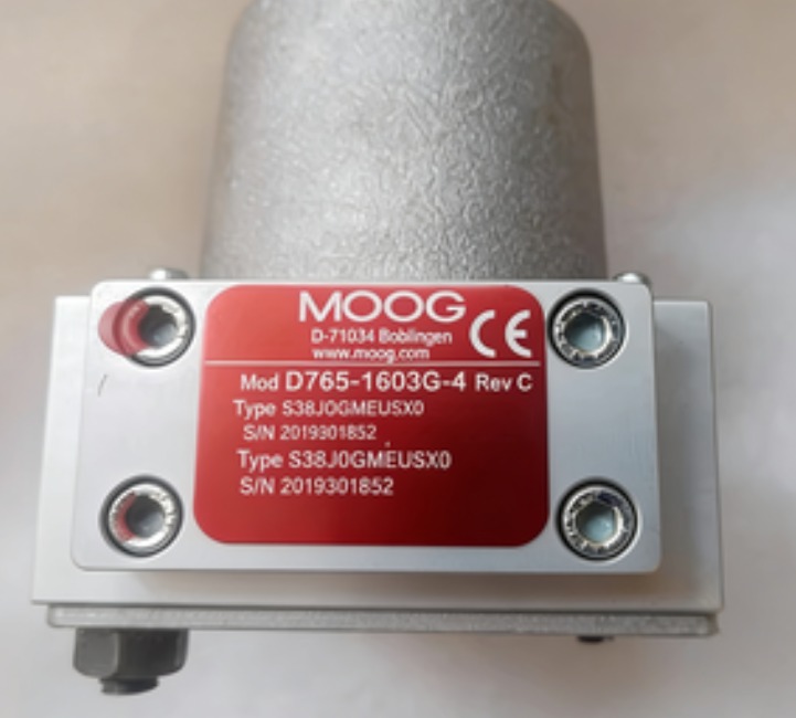 MOOG D765-1603-5 Original Electro-Hydraulic Servo Valve, Two-Stage ...